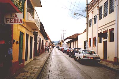 die straßen in san cristóbal de las casas